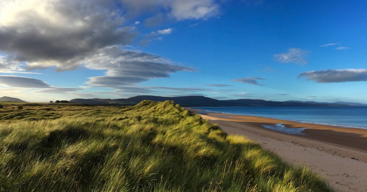 Embo Beach looking North